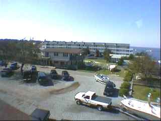 view of the Inn from the window