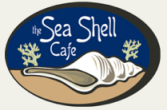 sea shell cafe banner ad