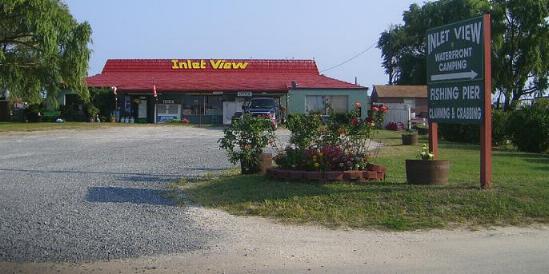 inlet view campground image
