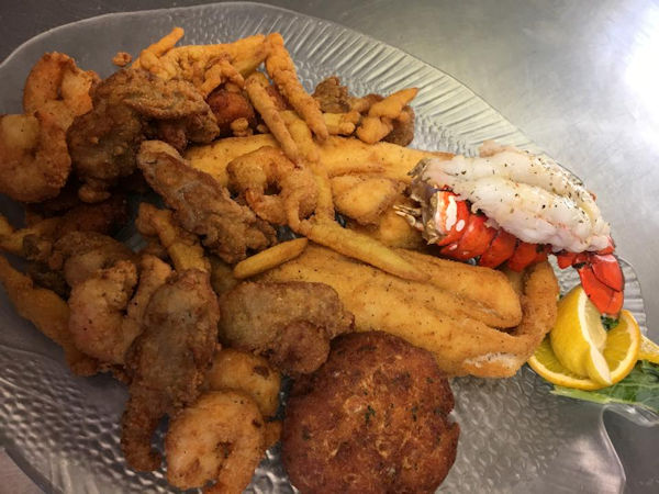 The Village Restaurant Seafood Platter