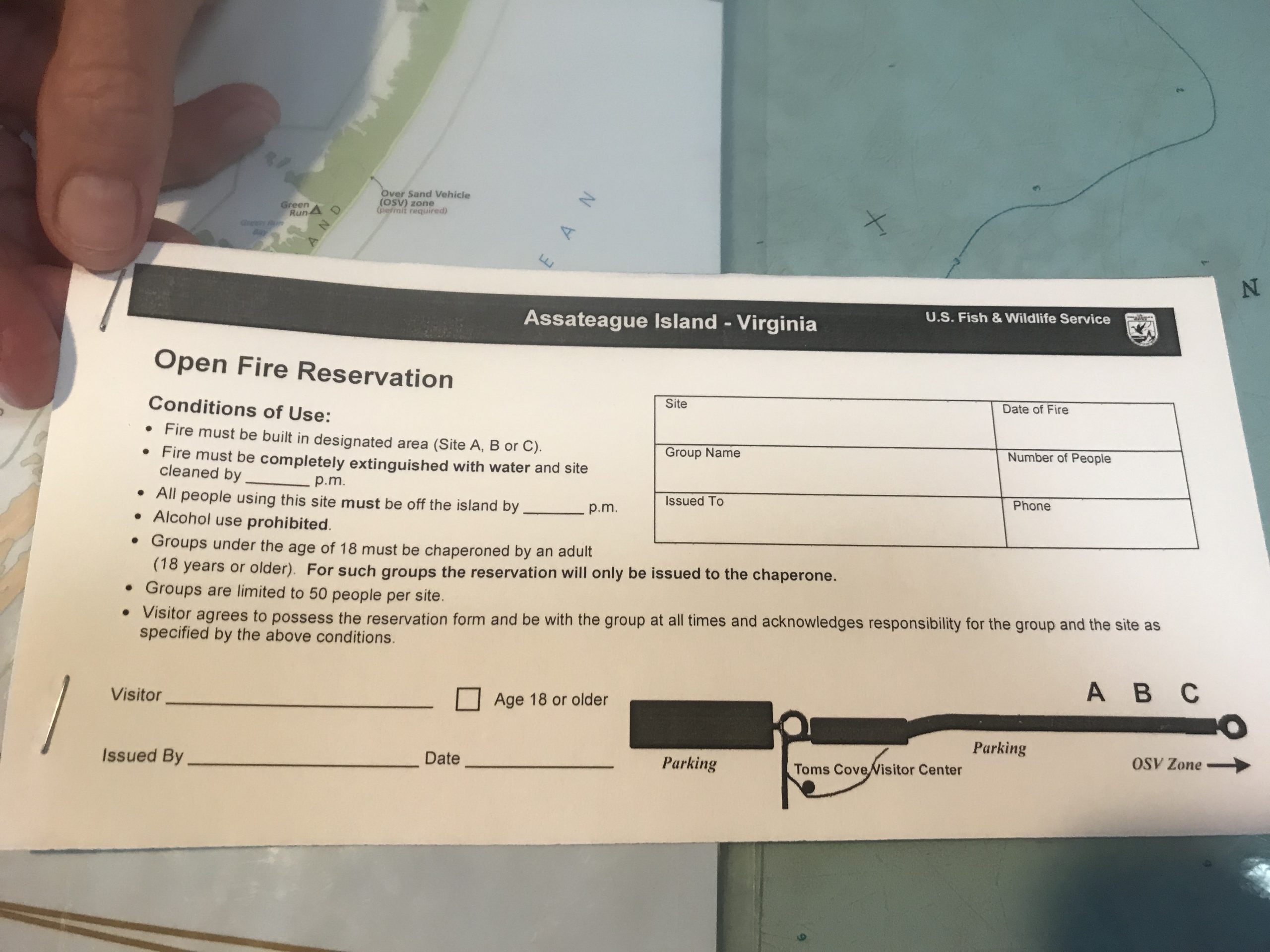 Beach Fire Permit