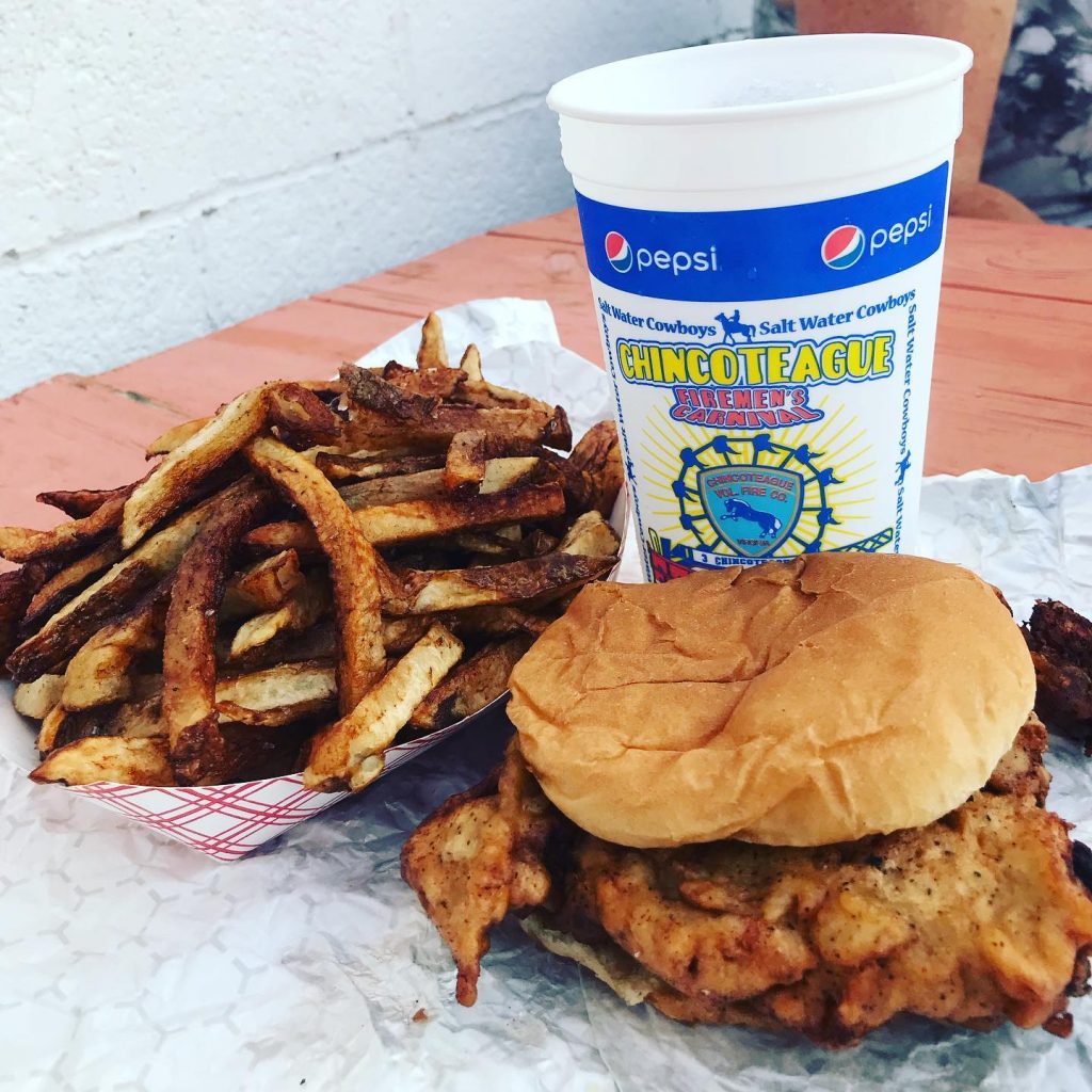 chincoteague carnival food
