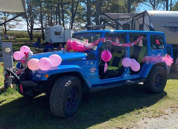 breast cancer balloons