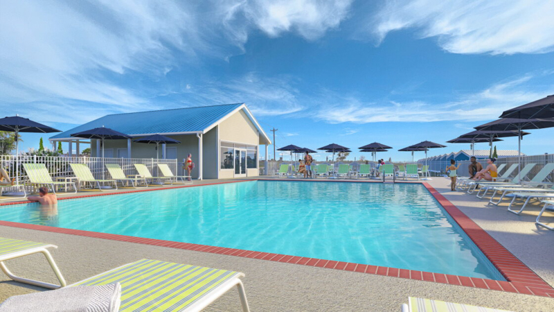 blufin marina amenities pool and chairs
