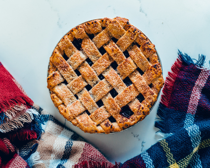 blueberry pie