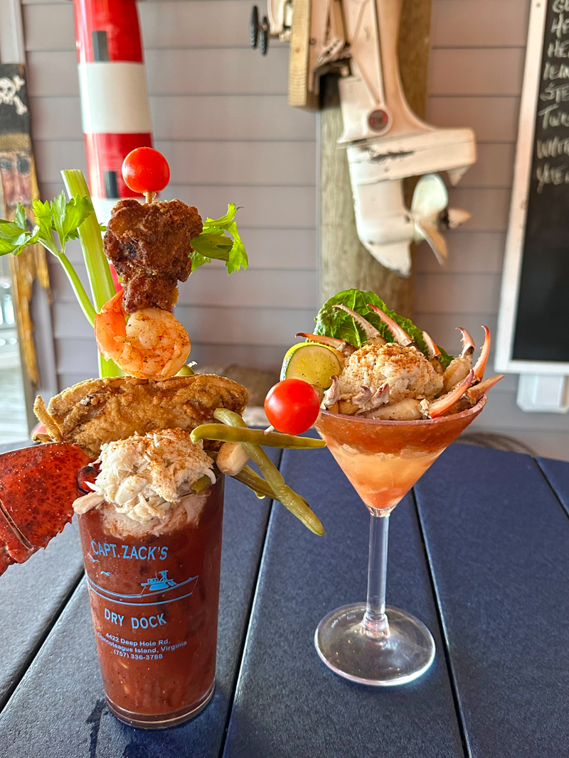 capt zack's seafood cocktail chincoteague