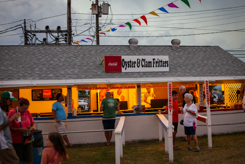 Oysters & Clams at the Chincoteague Faireman Fest