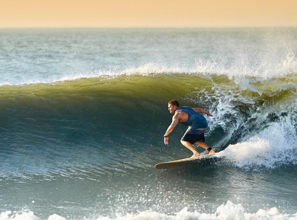 Chincoteague Island surfing